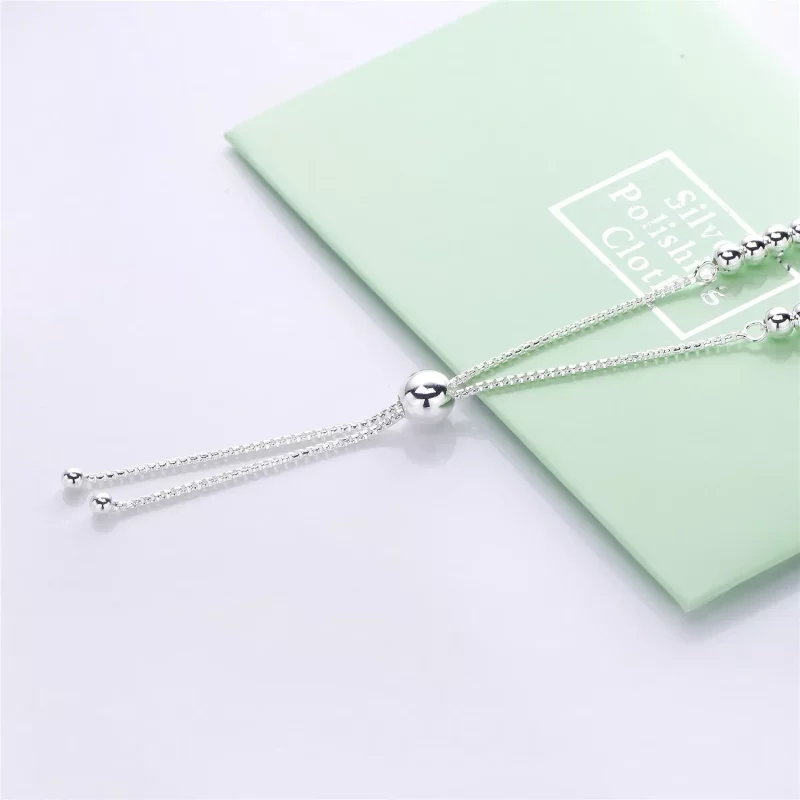 (imagen para) Pulsera PANDORA en plata de ley Cadena de Cuentas - 597749 - Ver 4