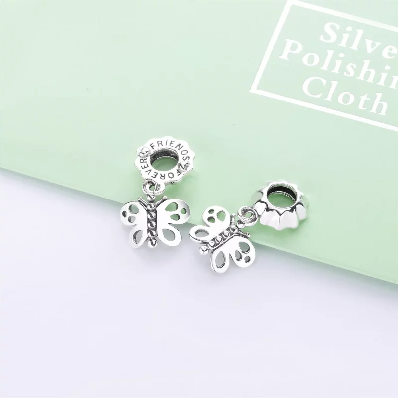(imagen para) Charm colgante PANDORA Amigos para siempre 790531 - Ver 2