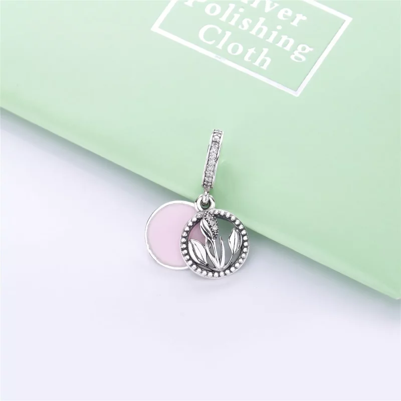 (imagen para) Charm Colgante PANDORA en plata de ley Día Internacional de la Mujer - 797825CZ - Ver 2