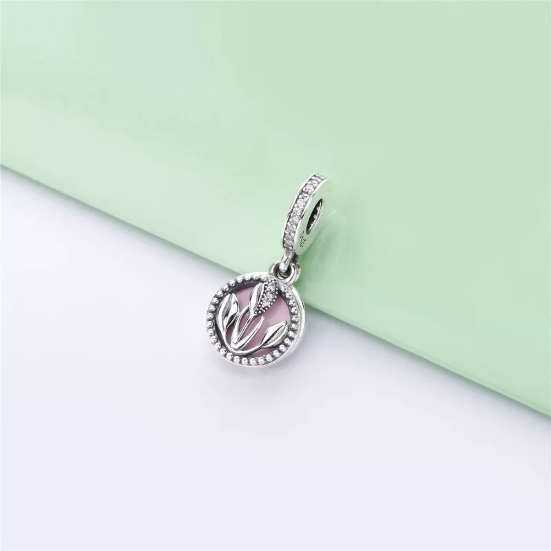 (imagen para) Charm Colgante PANDORA en plata de ley Día Internacional de la Mujer - 797825CZ - Ver 3