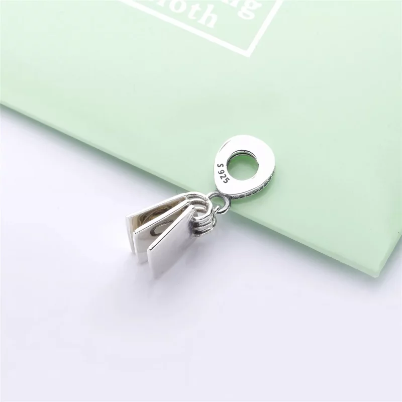 (imagen para) Charm Colgante PANDORA en plata de ley Notas de Amor - 797835CZ - Ver 5