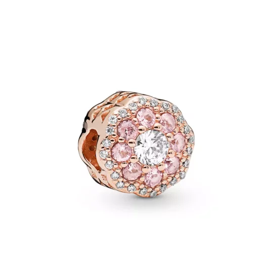 (imagen para) Charm en Pandora Rose Flor Rosa Brillante - 787851NPM