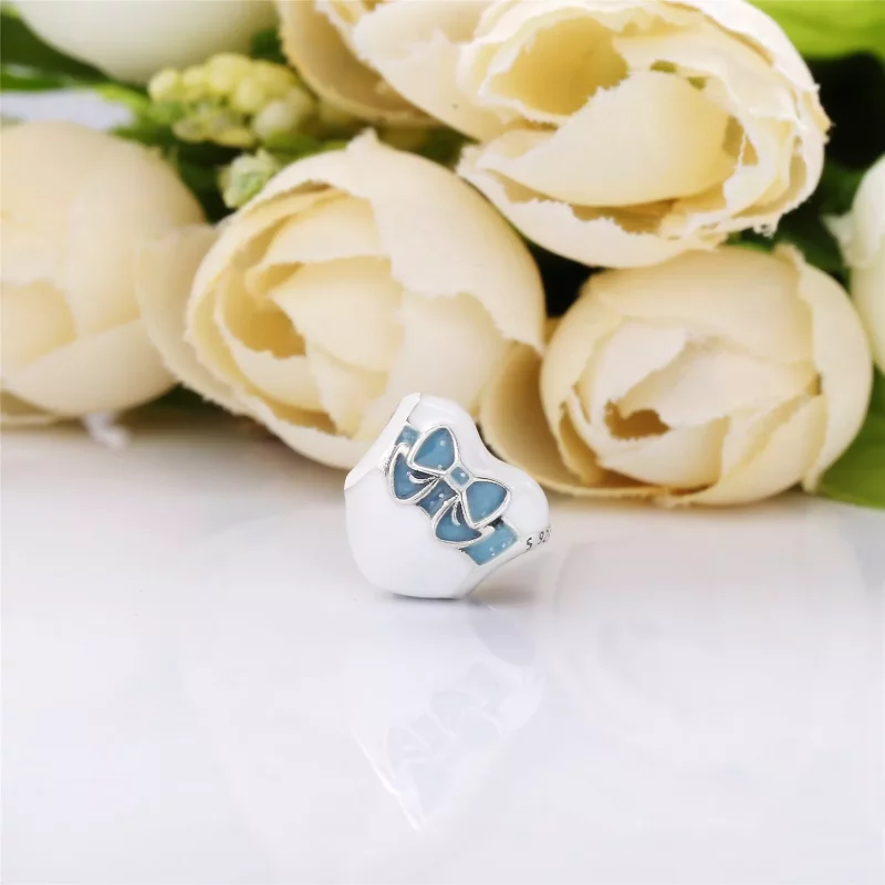(imagen para) Charm PANDORA Día blanco amor 797784ENMX - Ver 3