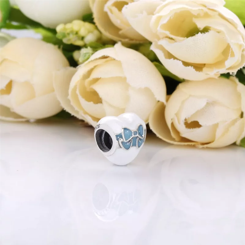 (imagen para) Charm PANDORA Día blanco amor 797784ENMX - Ver 4