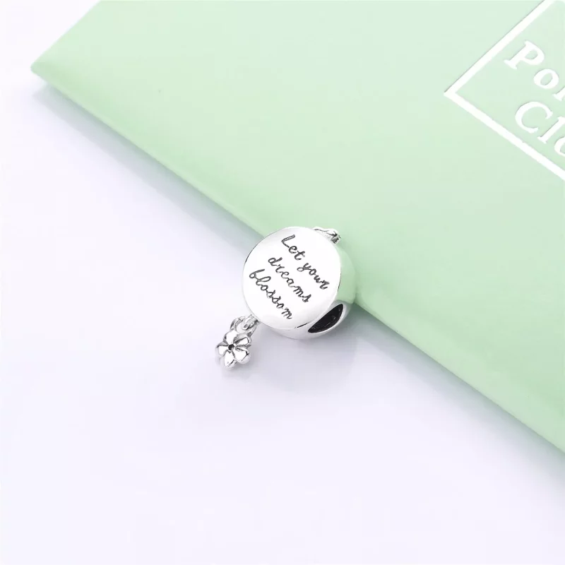 (imagen para) Charm PANDORA en plata de ley Historia Flores Coloridas - 797999ENMX - Ver 4