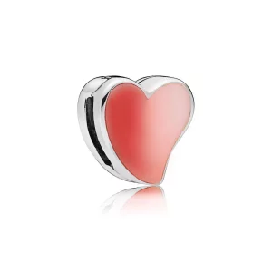 (imagen para) Charm PANDORA Reflexions en plata de ley Corazón de Amor Asimétrico - 797809ENMX
