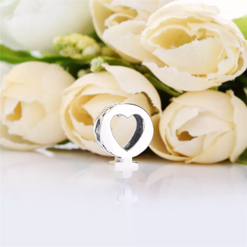 (imagen para) Charm PANDORA Símbolo femenino 797903 - Ver 2
