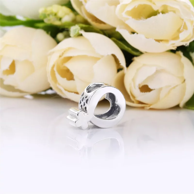(imagen para) Charm PANDORA Símbolo femenino 797903 - Ver 4