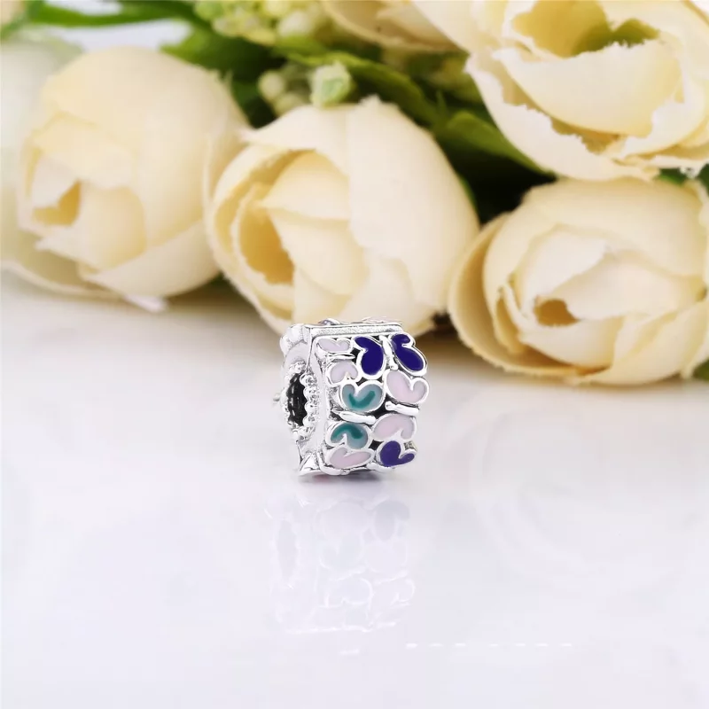 (imagen para) Clip PANDORA en plata de ley Mariposas - 797863ENMX - Ver 2