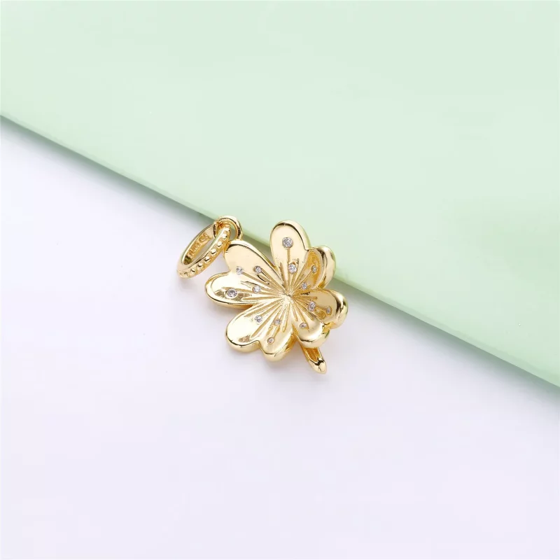 (imagen para) Colgante en Pandora Shine Trébol de la Suerte - 367935CZ - Ver 3