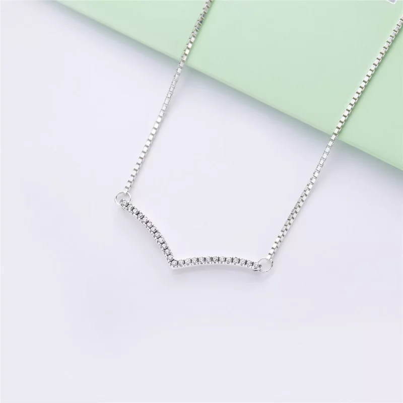 (imagen para) Collar PANDORA Deseo brillante 397802CZ - Ver 2