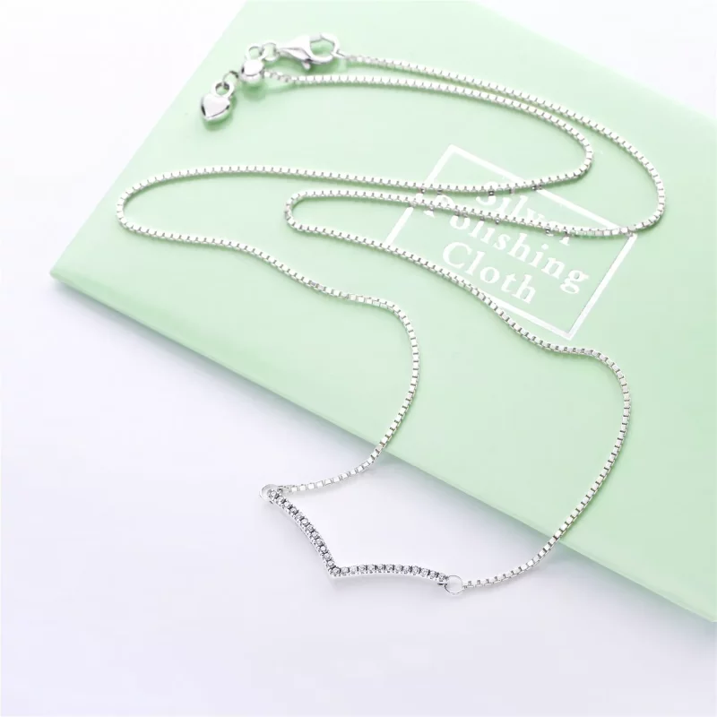 (imagen para) Collar PANDORA Deseo brillante 397802CZ - Ver 3