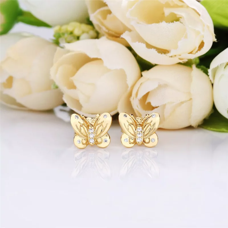 (imagen para) Pendientes en Pandora Shine Mariposas - 267921CZ - Ver 2
