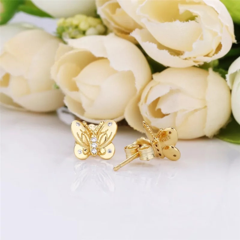 (imagen para) Pendientes en Pandora Shine Mariposas - 267921CZ - Ver 3