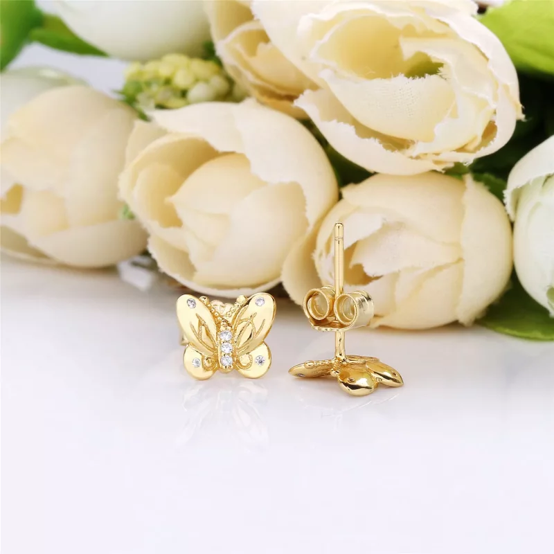 (imagen para) Pendientes en Pandora Shine Mariposas - 267921CZ - Ver 4