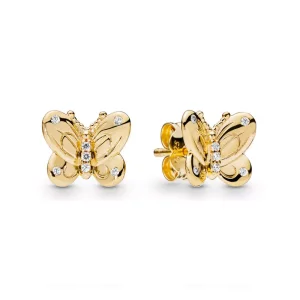 (imagen para) Pendientes en Pandora Shine Mariposas - 267921CZ