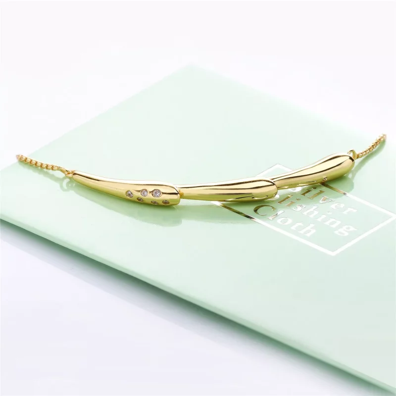 (imagen para) Pulsera PANDORA Tallo de flor deslizante 567917CZ - Ver 4