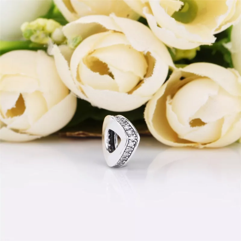 (imagen para) Separador PANDORA en plata de ley Deseo Reluciente - 797808CZ - Ver 2