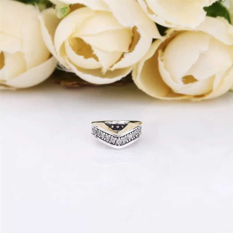 (imagen para) Separador PANDORA en plata de ley Deseo Reluciente - 797808CZ - Ver 4