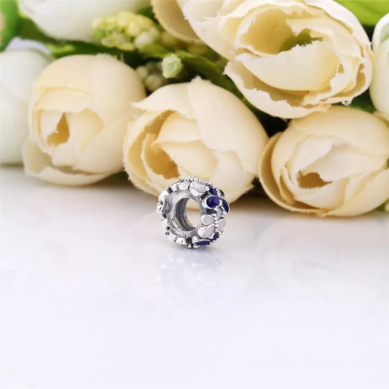 (imagen para) Separador PANDORA en plata de ley Mariposas - 797870ENMX - Ver 3