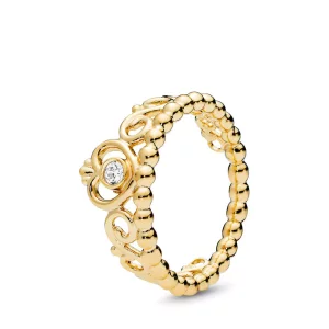 (imagen para) Anillo en PANDORA Shine Tiara de mi Princesa - 167158CZ