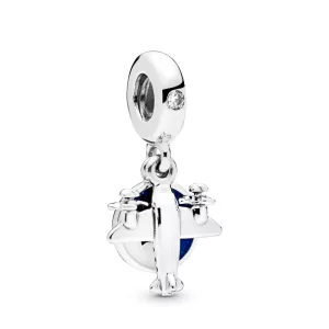 Charm Colgante PANDORA en plata de ley Avioneta - 798027CZ (imagen para) Charm Colgante PANDORA en plata de ley Avioneta - 798027CZ