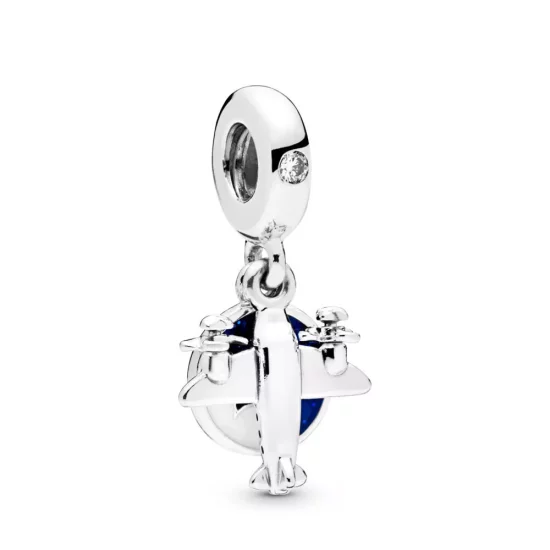 (imagen para) Charm Colgante PANDORA en plata de ley Avioneta - 798027CZ