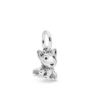 (imagen para) Charm Colgante PANDORA en plata de ley Bull Terrier - 798010EN16