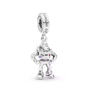 Charm Colgante PANDORA en plata de ley Buzz Lightyear - 798042CZR (imagen para) Charm Colgante PANDORA en plata de ley Buzz Lightyear - 798042CZR
