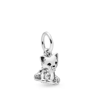(imagen para) Charm Colgante PANDORA en plata de ley Gato - 798011EN16
