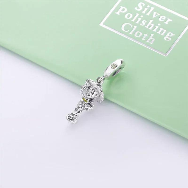 (imagen para) Charm Colgante PANDORA en plata de ley Jessie - 798048CCZ - Ver 2