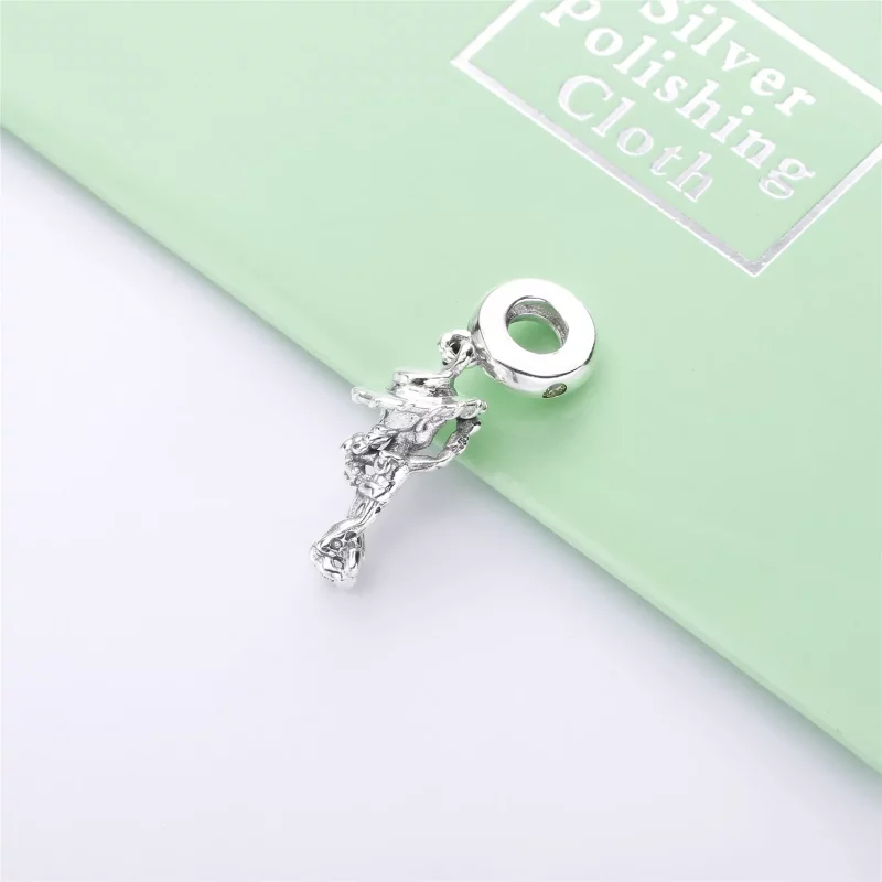 (imagen para) Charm Colgante PANDORA en plata de ley Jessie - 798048CCZ - Ver 3