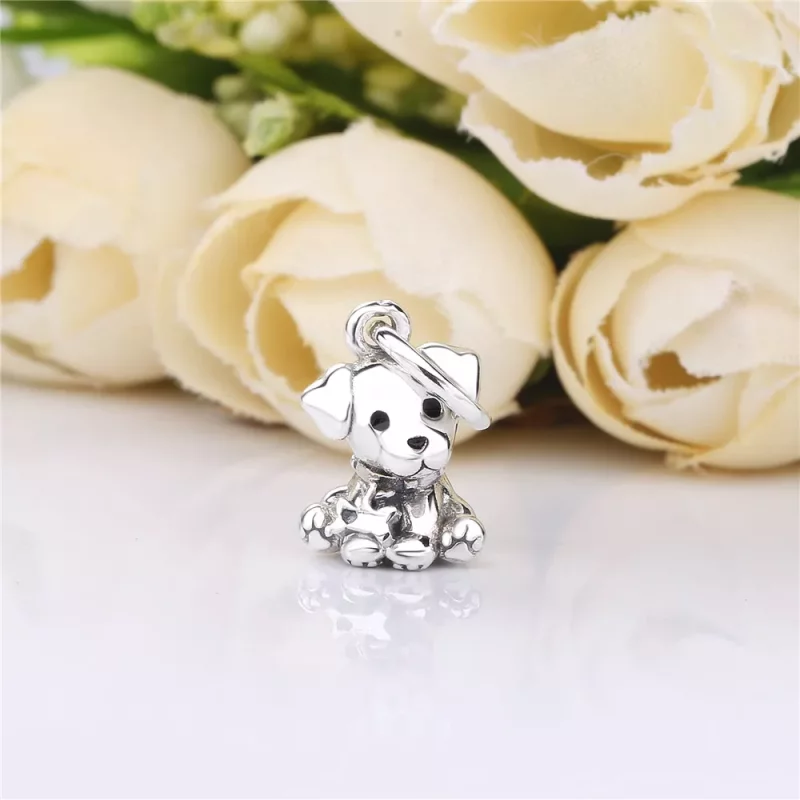 (imagen para) Charm Colgante PANDORA en plata de ley Labrador - 798009EN16 - Ver 2