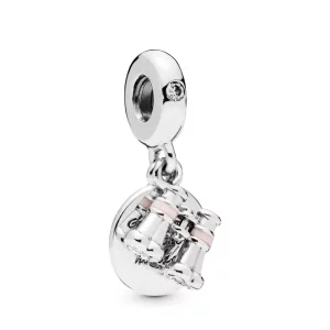(imagen para) Charm Colgante PANDORA en plata de ley Prismáticos - 798062CZ