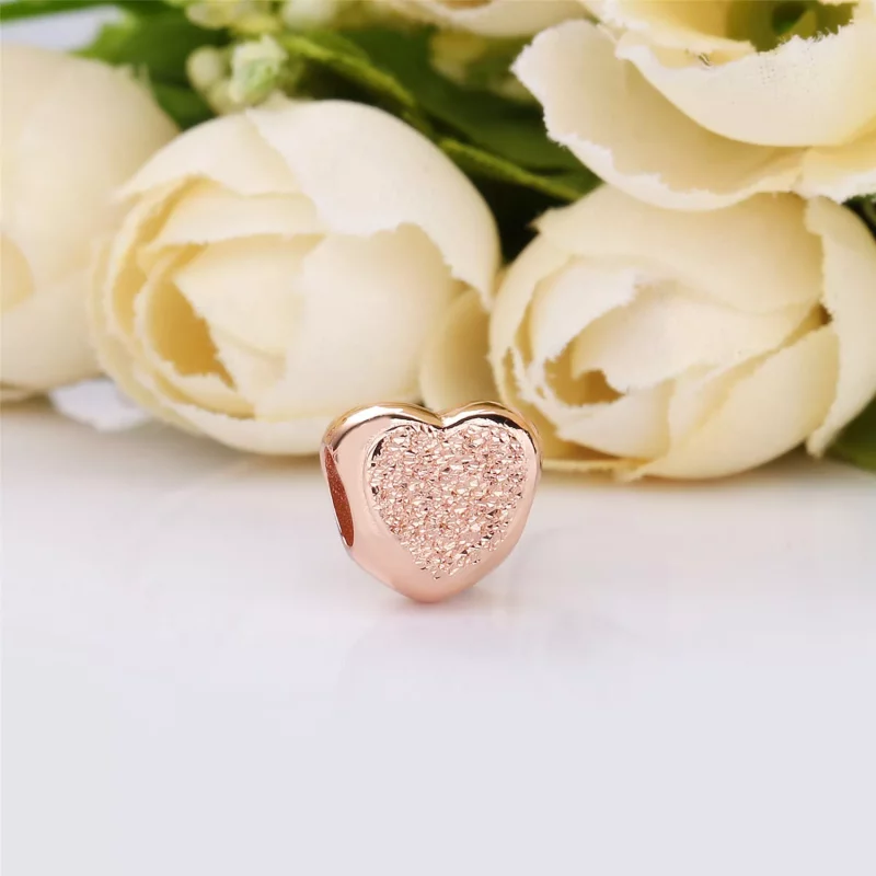 (imagen para) Charm en Pandora Rose Corazón Brillante Mate - 787881 - Ver 2