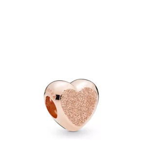 (imagen para) Charm en Pandora Rose Corazón Brillante Mate - 787881