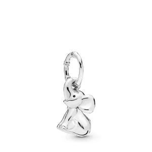 Charm PANDORA colgante en plata de ley Elefante - 798069 (imagen para) Charm PANDORA colgante en plata de ley Elefante - 798069