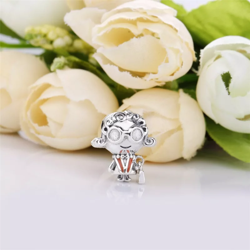 (imagen para) Charm PANDORA en plata de ley Abuela - 798014EN190 - Ver 2
