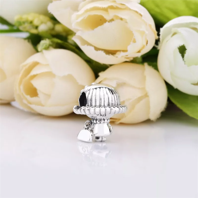 (imagen para) Charm PANDORA en plata de ley Abuela - 798014EN190 - Ver 3