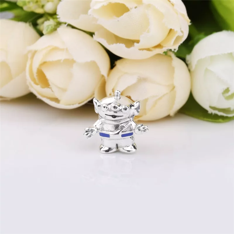 (imagen para) Charm PANDORA en plata de ley Alien, Toy Story - 798045EN82 - Ver 2