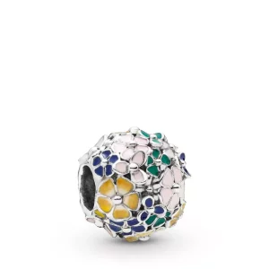 (imagen para) Charm PANDORA en plata de ley Flores Clásicas - 797907ENMX