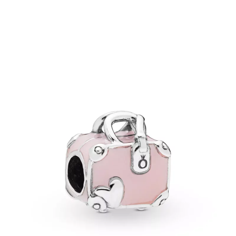 (imagen para) Charm PANDORA en plata de ley Maleta - 798063EN124