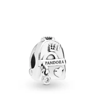 (imagen para) Charm PANDORA en plata de ley Mochila Aventurera - 797859CZ