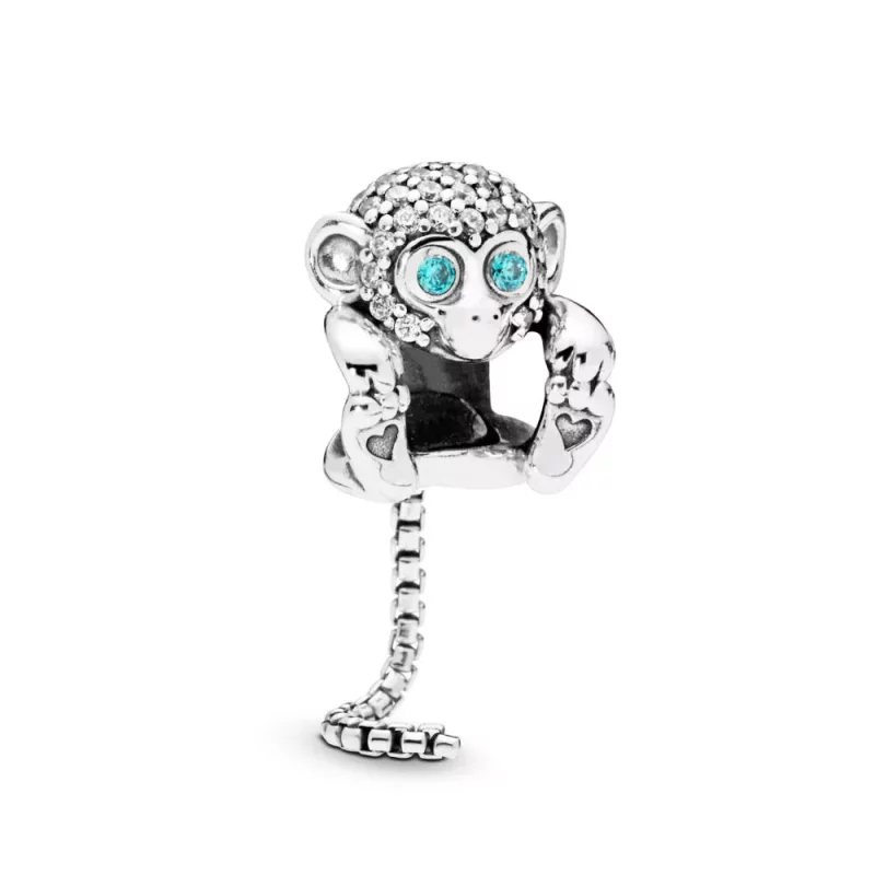 (imagen para) Charm PANDORA en plata de ley Mono Brillante - 798054CZ