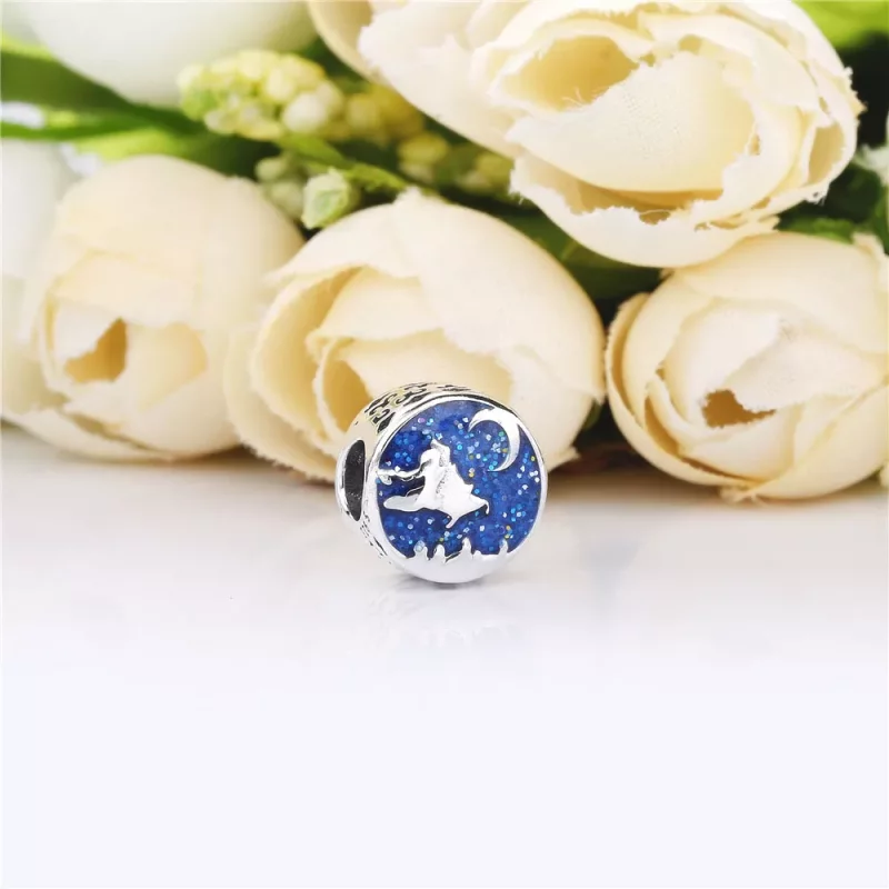 (imagen para) Charm PANDORA en plata de ley Paseo en la Alfrombra Mágica - 798039ENMX - Ver 2