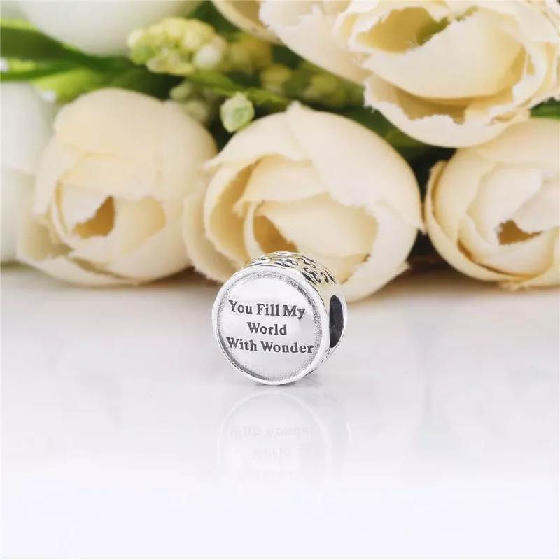 (imagen para) Charm PANDORA en plata de ley Paseo en la Alfrombra Mágica - 798039ENMX - Ver 3