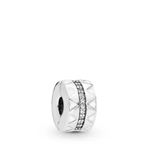 (imagen para) Clip PANDORA en plata de ley Líneas Brillantes - 798067CZ