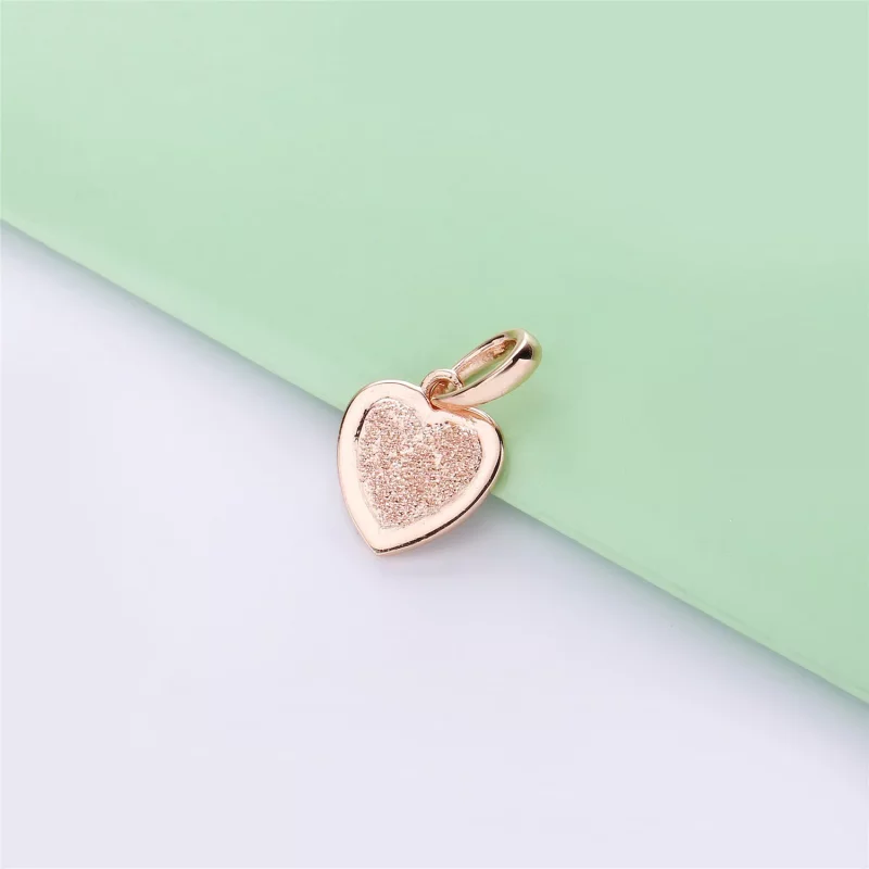 (imagen para) Colgante en Pandora Rose Corazón Brillante Mate - 387926 - Ver 2