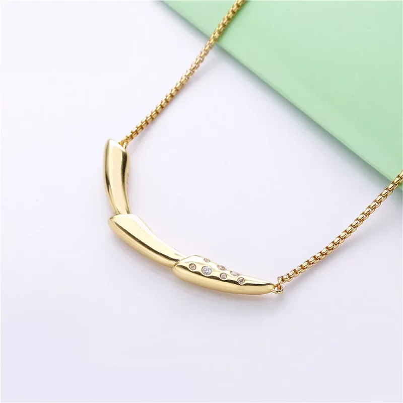 (imagen para) Collar en Pandora Shine Tallo de Flor - 367958CZ-50 - Ver 2