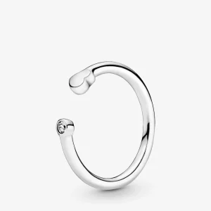 (imagen para) Anillo PANDORA abierto Corazón pulido - 198559C01